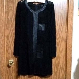 Nanette Lepore, silk, leather, special occasion, date night, wedding gue…